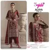 Alaya Vol 12 by Sajida Georgette Pakistani Salwar Suits Wholesale Market In Surat
